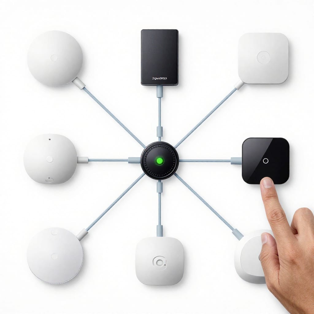 Zigbee2MQTT dashboard with local mesh network