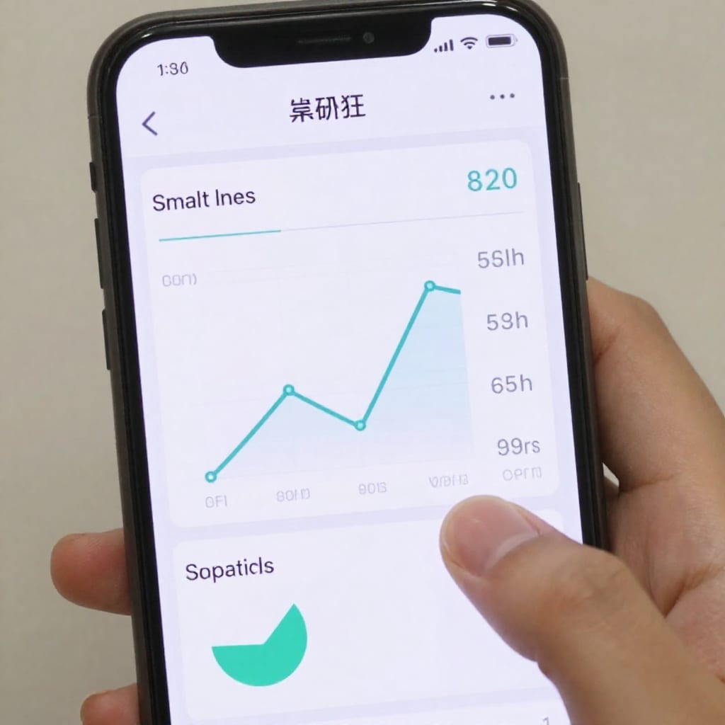 Home energy monitor app interface with appliance usage breakdown