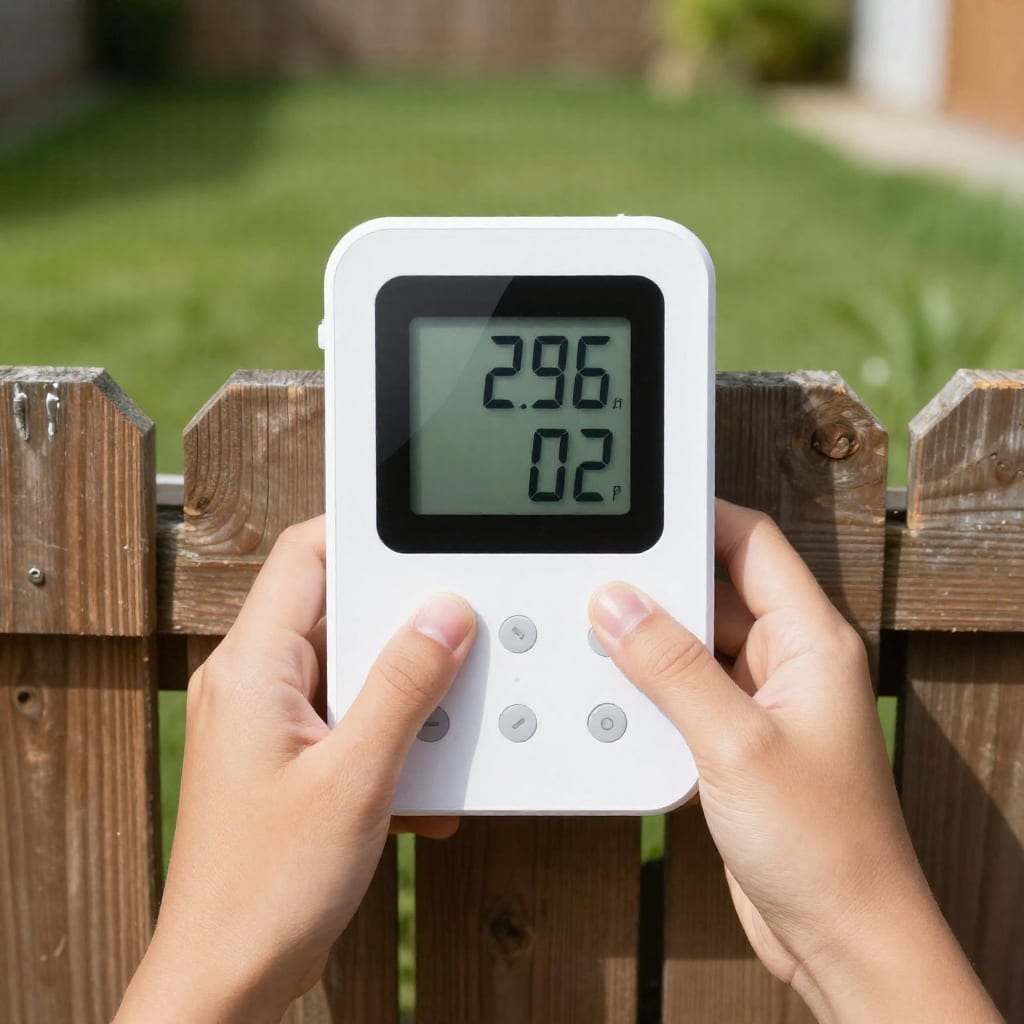 Smart weather station with pollen count display