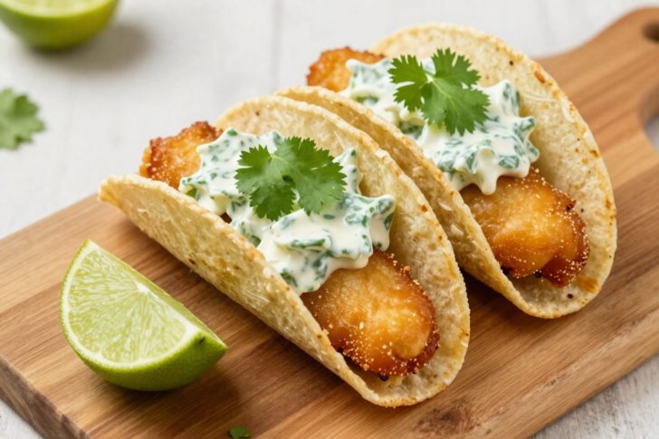 How to Make Fish Tacos with a Simple Slaw in 20 Minutes