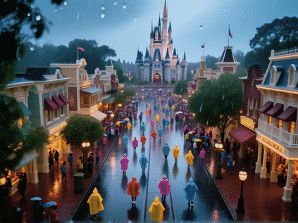 First-Timer's Strategy for Disney World in the Rain