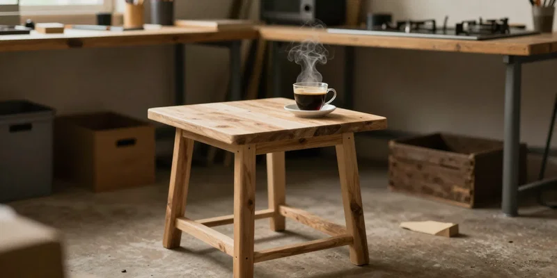 How to Build a Simple Side Table With Basic Tools and Beginner Skills