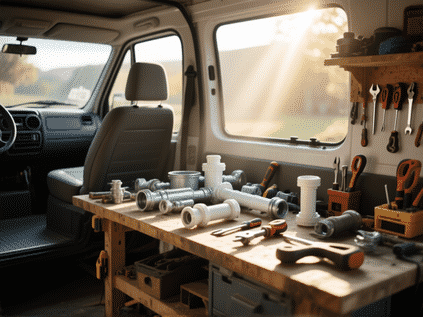 The Plumbing Price Tag: Water Systems, Sinks, and Toilets for Vans