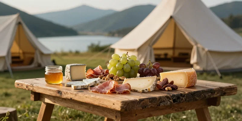 How to Build the Perfect Glamping Charcuterie Board