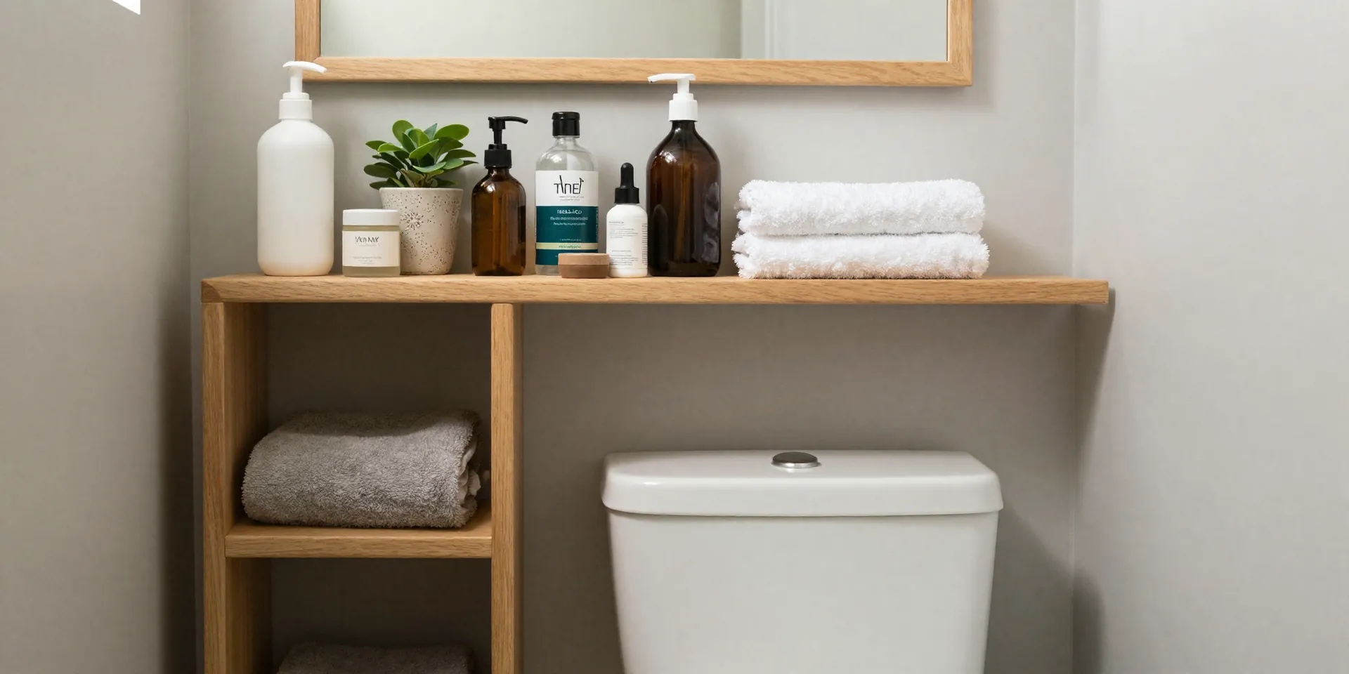 How to Build an Over-the-Toilet Storage Shelf Without a Full Workshop